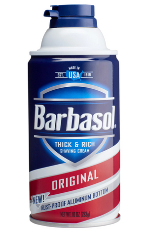 Barbasol Original Thick & Rich Shaving Cream for Men, 10 Oz.