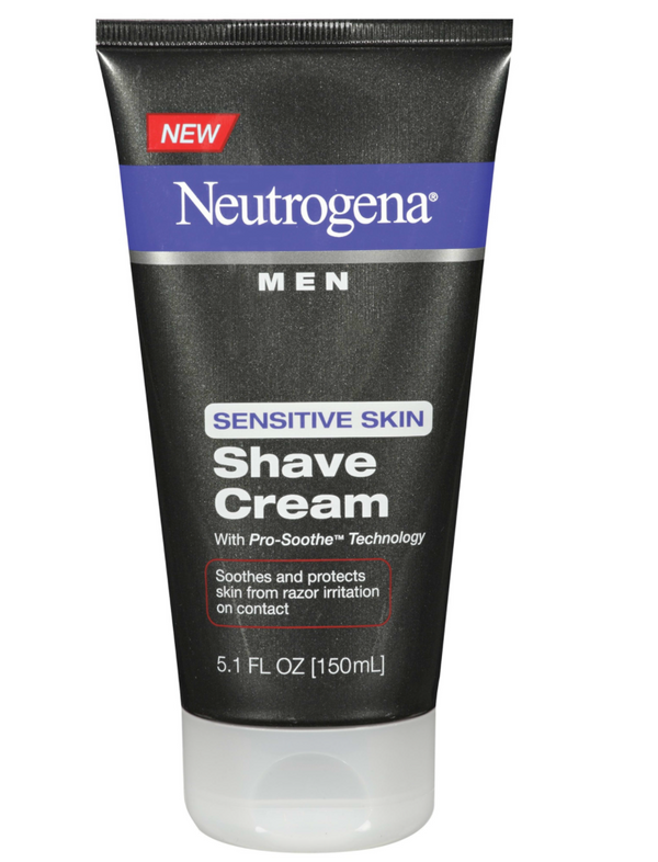 Neutrogena Men's Shaving Cream For Sensitive Skin, 5.1 fl. Oz.