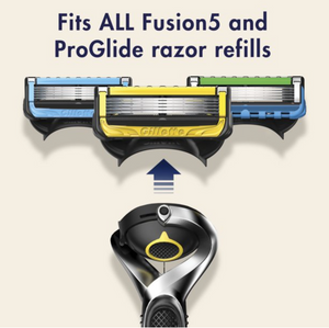Gillette ProGlide Shield Men's Razor Handle and 2 Blade Refills