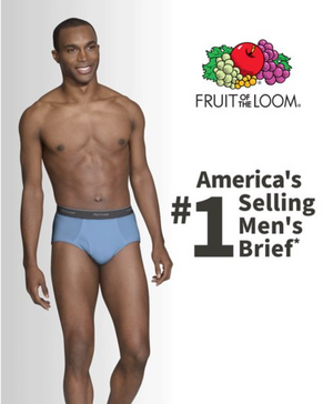 Fruit of the Loom Men's Assorted Fashion Briefs, Extended Sizes, 6 Pack
