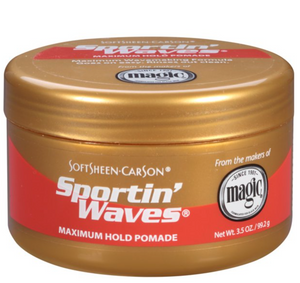 SoftSheen-Carson Sportin' Waves Maximum Hold Hair Pomade, 3.5 Oz