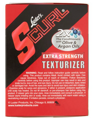 Luster's Pink Scurl Extra Strength Texturizer, 2 application