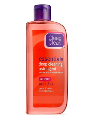 CLEAN & CLEAR Essentials Deep Cleaning Oil-Free Astringent 8 oz