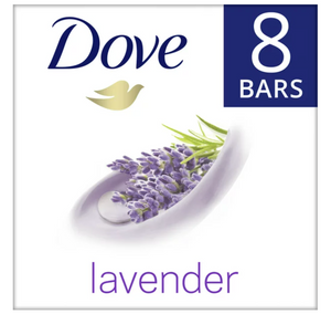 Dove Beauty Bar Relaxing Lavender 3.75 Oz., 8 Bars