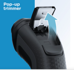 Philips Norelco Shaver 3500, Rechargeable Wet & Dry Electric Shaver with Pop-Up Trimmer and Storage