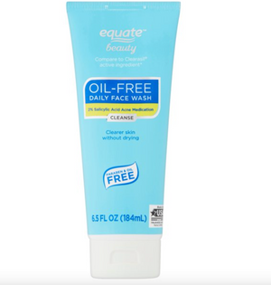 Equate Beauty Oil-Free Daily Face Wash, 6.5 fl oz