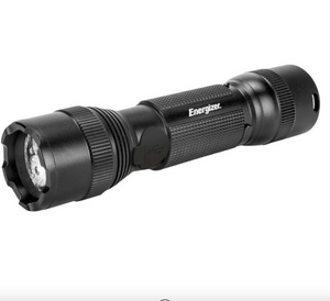 Energizer TAC-R 700 Rechargeable Tactical Metal LED Flashlight (includes USB cable for recharging)