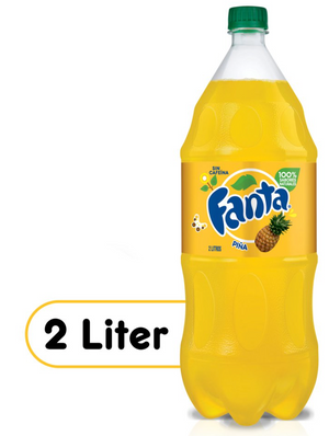 Fanta Orange Soda Fruit Flavored Soft Drink, 2 Liters