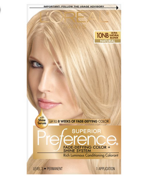 L'Oreal Paris Superior Preference Fade-Defying Shine Permanent Hair Color, 1 Kit