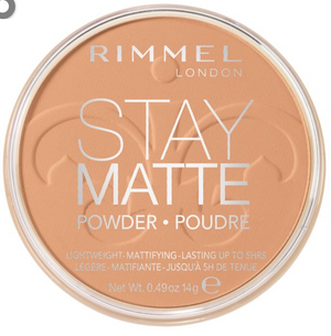Rimmel Stay Matte Pressed Powder, Transparent, 0.49 oz