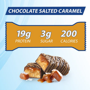 Pure Protein Bars, Chocolate Salted Caramel, 19 g Protein, 1.76 oz, 6 Count