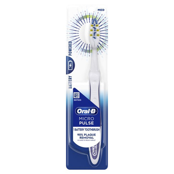 Oral-B Micro Pulse Battery Electric Toothbrush, Medium