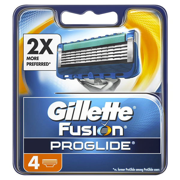 Gillette Fusion ProGlide Blades (4 Cartridges)