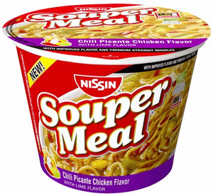 Nissin Souper Meal Instant Noodle Soup (Bowl)